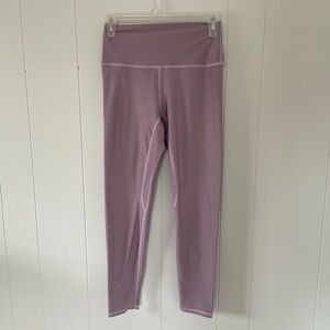 Women's Lavender High-Waist Leggings